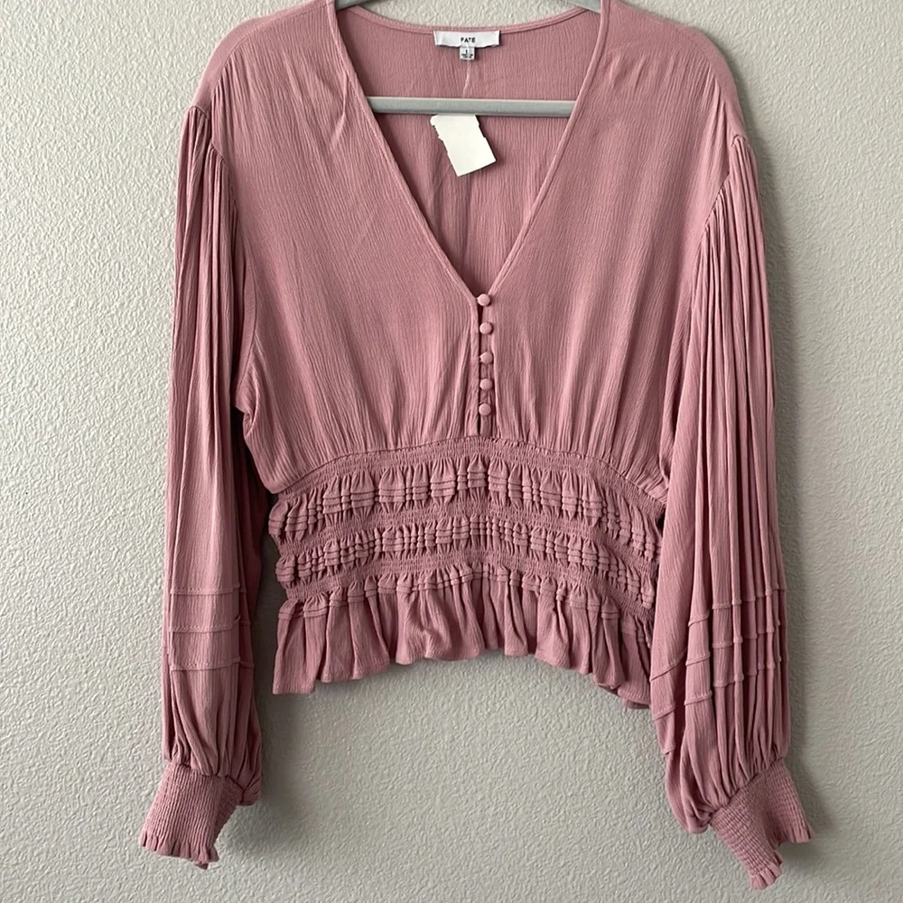 Peasant Ruffled Top - Picture 5 of 6